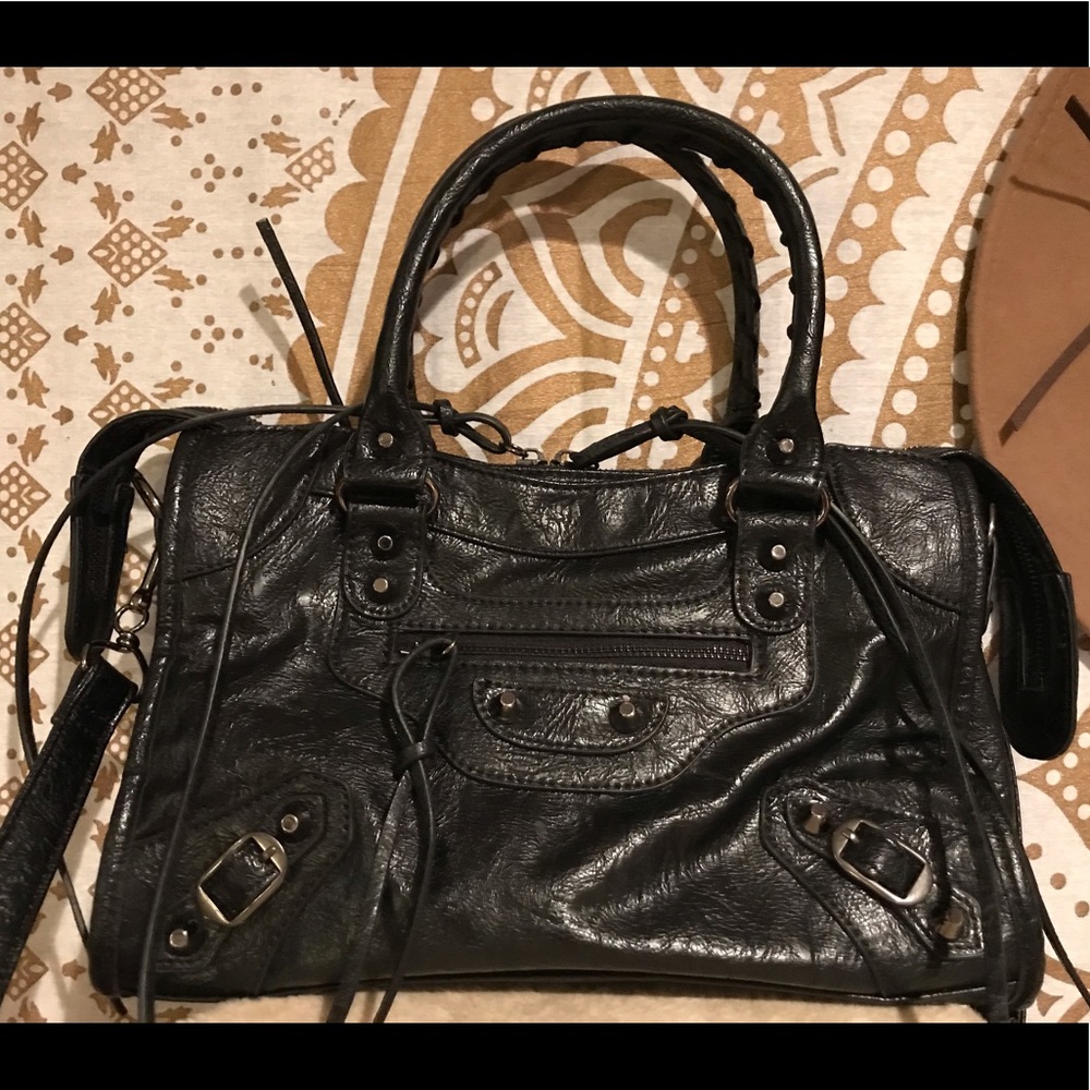 Moto style crossbody